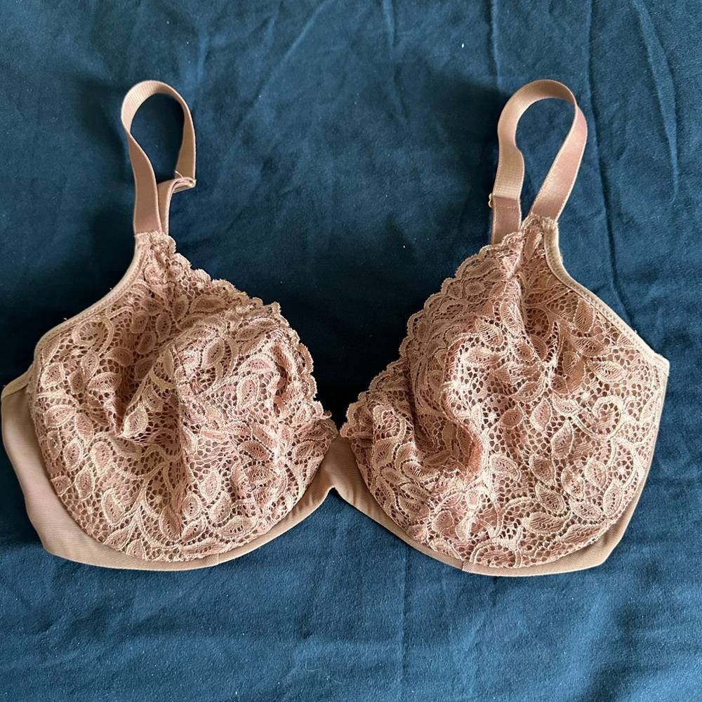 Bravissimo Lace Underwire Bra in Dusty Rose 34F